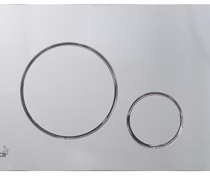 לחצן אלקה 670 לבן מט 50300059