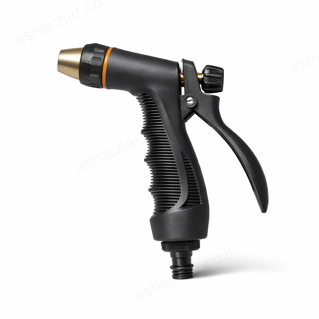 אקדח מתכת לגינה מתכוונן מצופה גומי LP31 אלגו