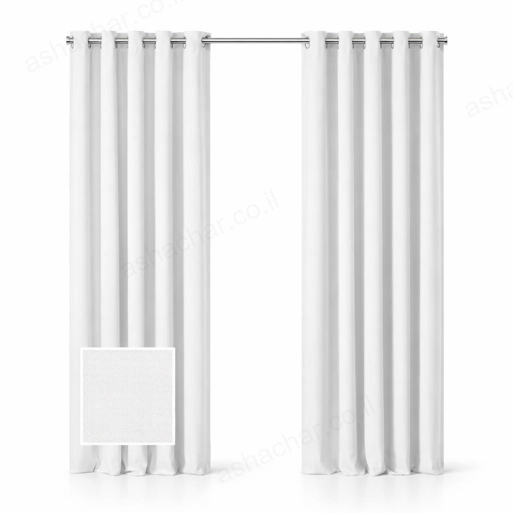 וילון בד 180/180