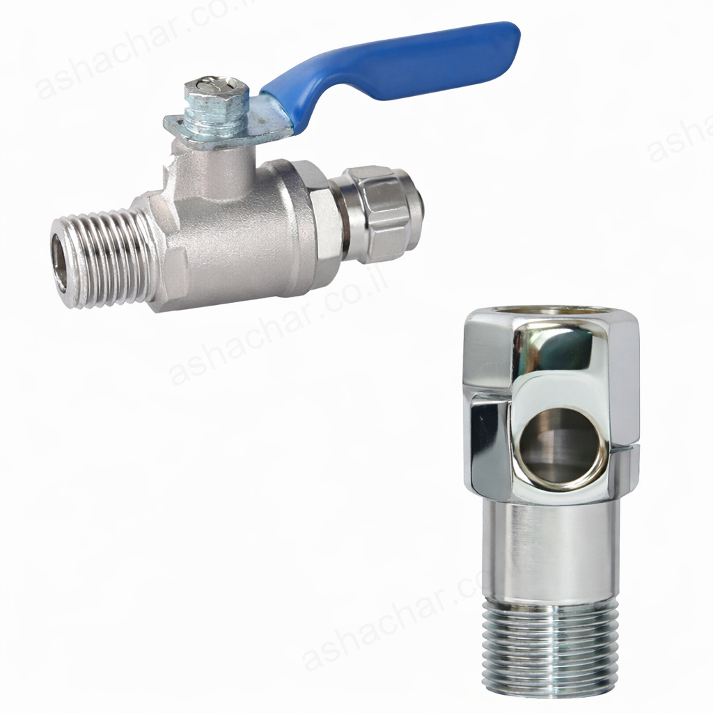 קומפלט למטהר מים 6 ממ ברז