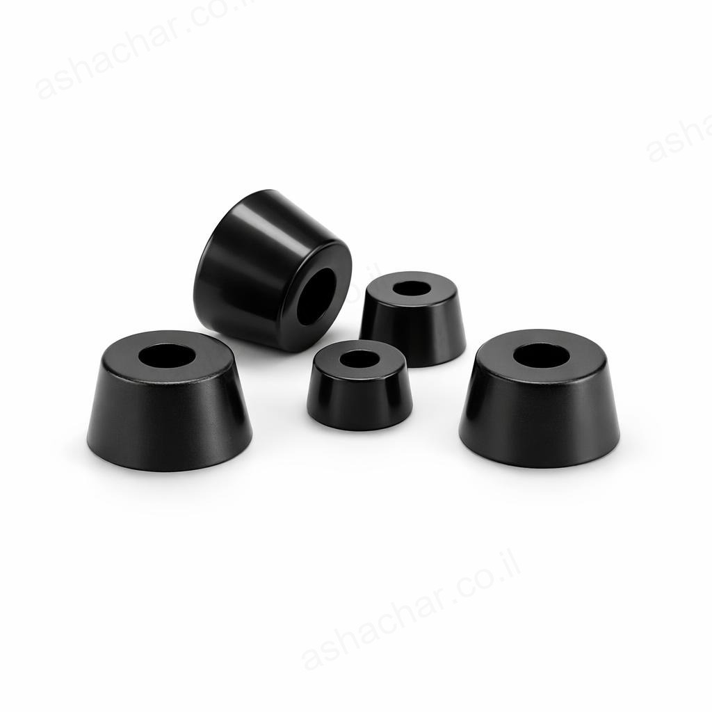 גומי קונוס 1/2 חור 10 ממ