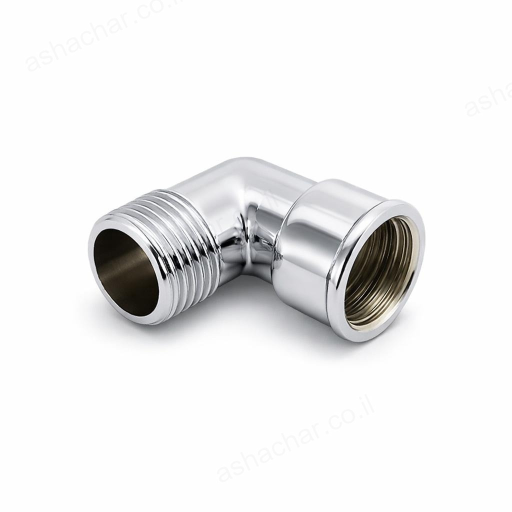 זוית ניקל 3/8 אינץ ח.פ.