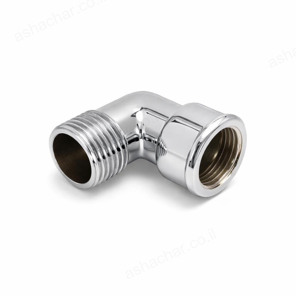 זוית ניקל 3/4 אינץ ח.פ.