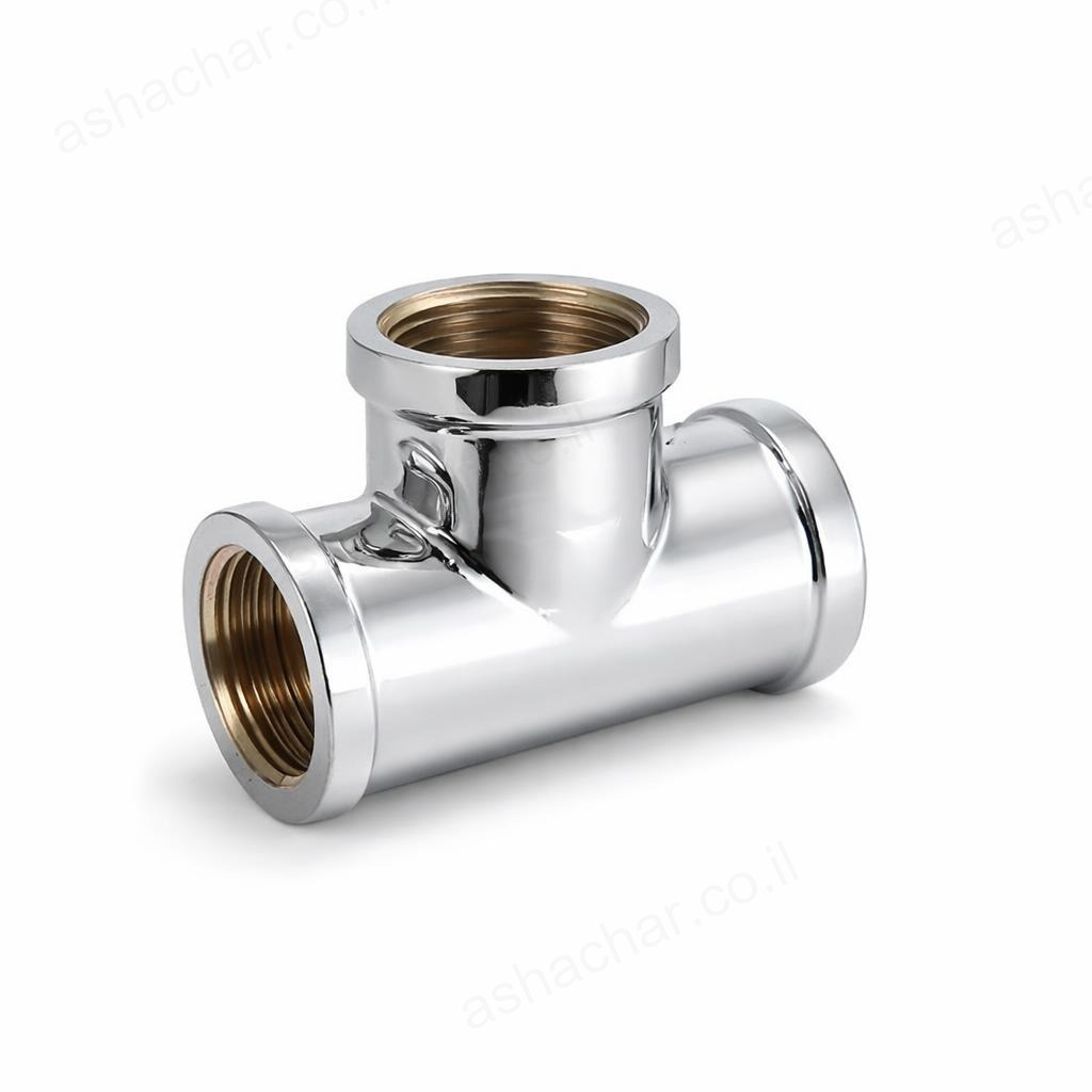 T ניקל 3/4 אינץ פנים/פנים/פנים