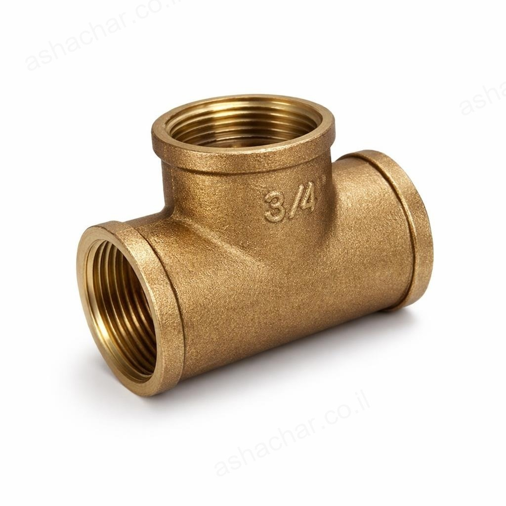 T נחושת 1/2 אינץ פנים/פנים/פנים