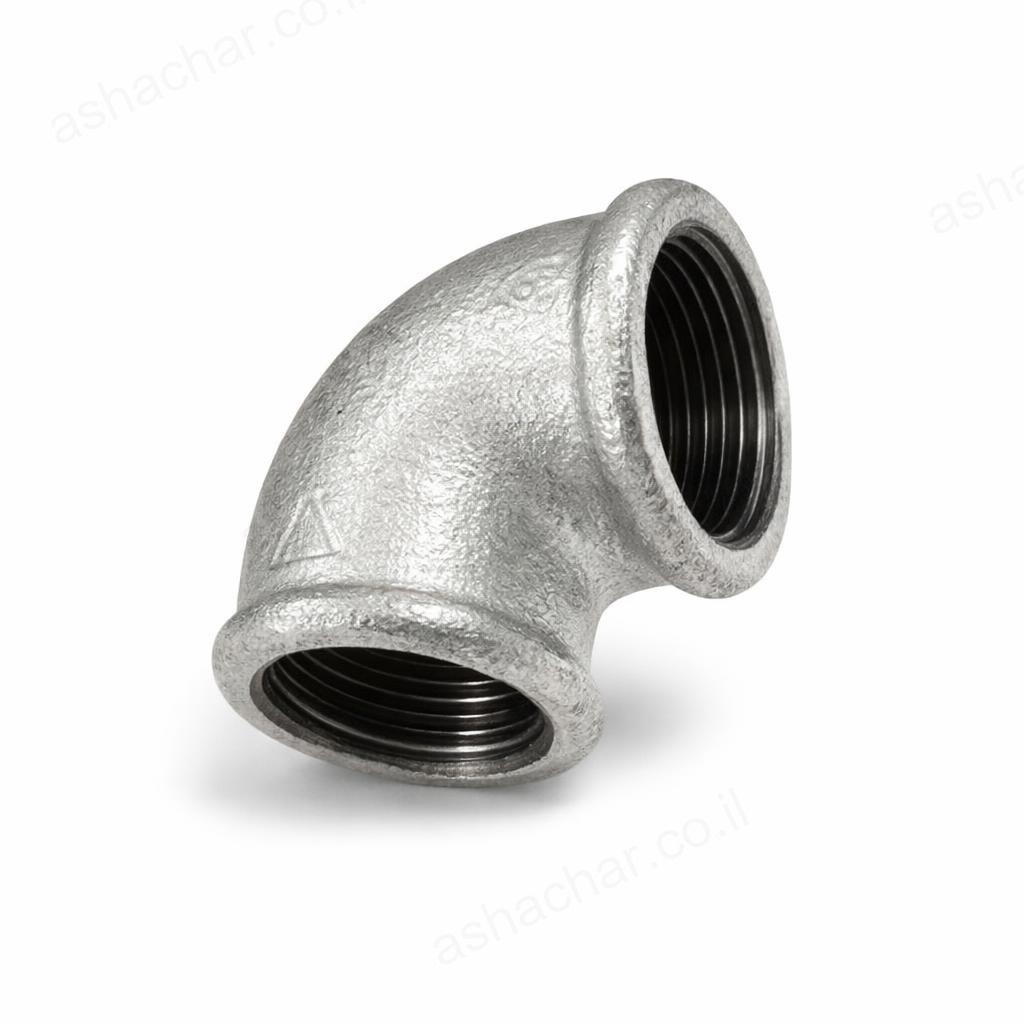 זוית 3/4 אינץ - מגולוון