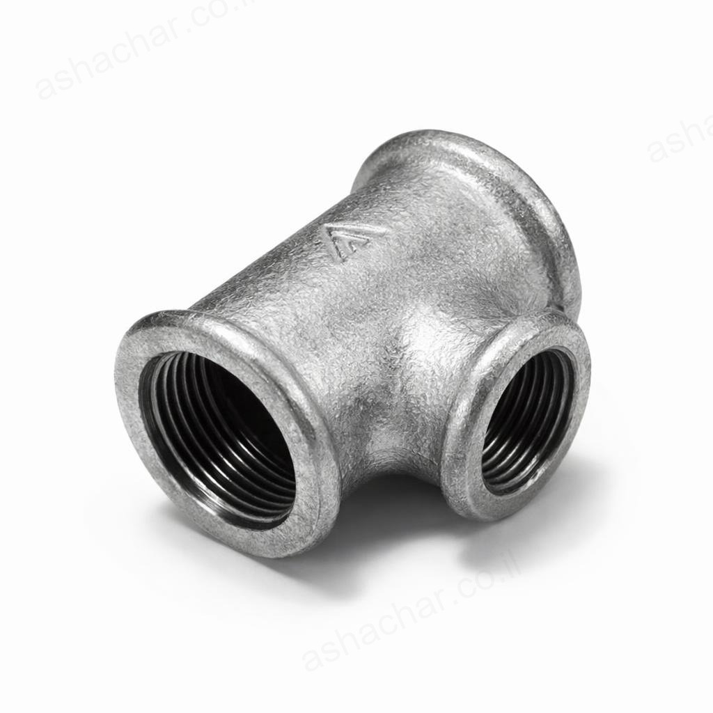 T מעבר מגולוון 1.1/4 - 2 פנים/פנים/פנים