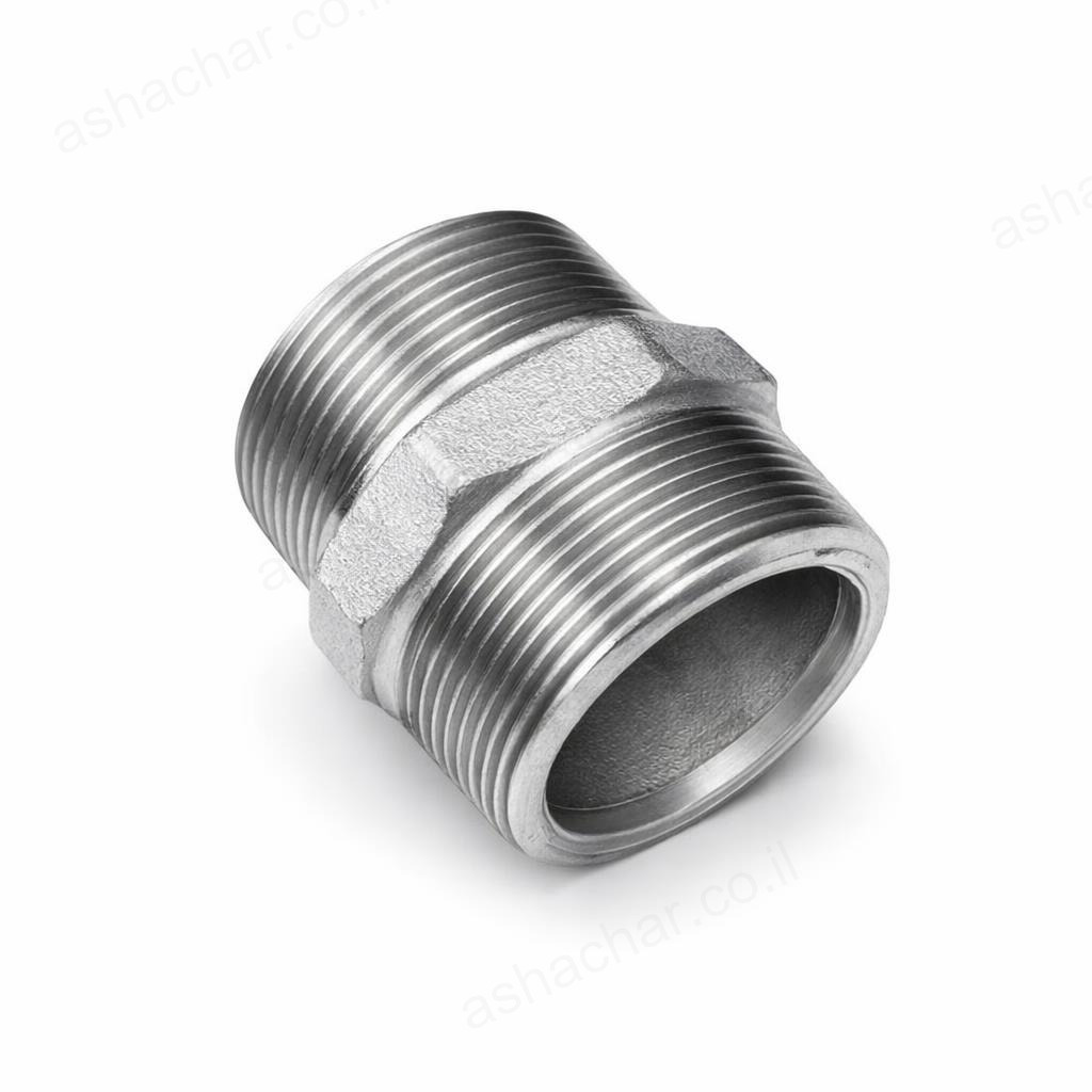 ניפל כפול 1/2 אינץ - מגולוון