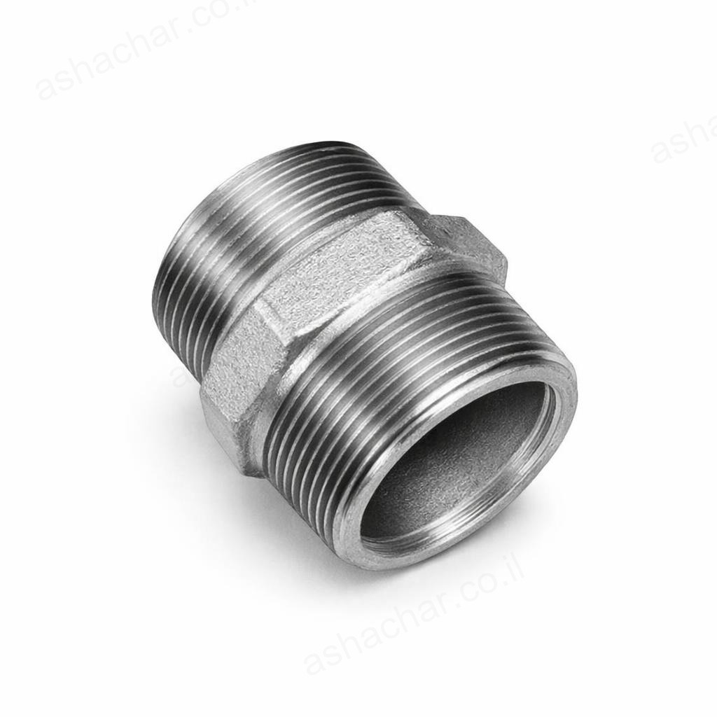 ניפל כפול 3/4 אינץ - מגולוון