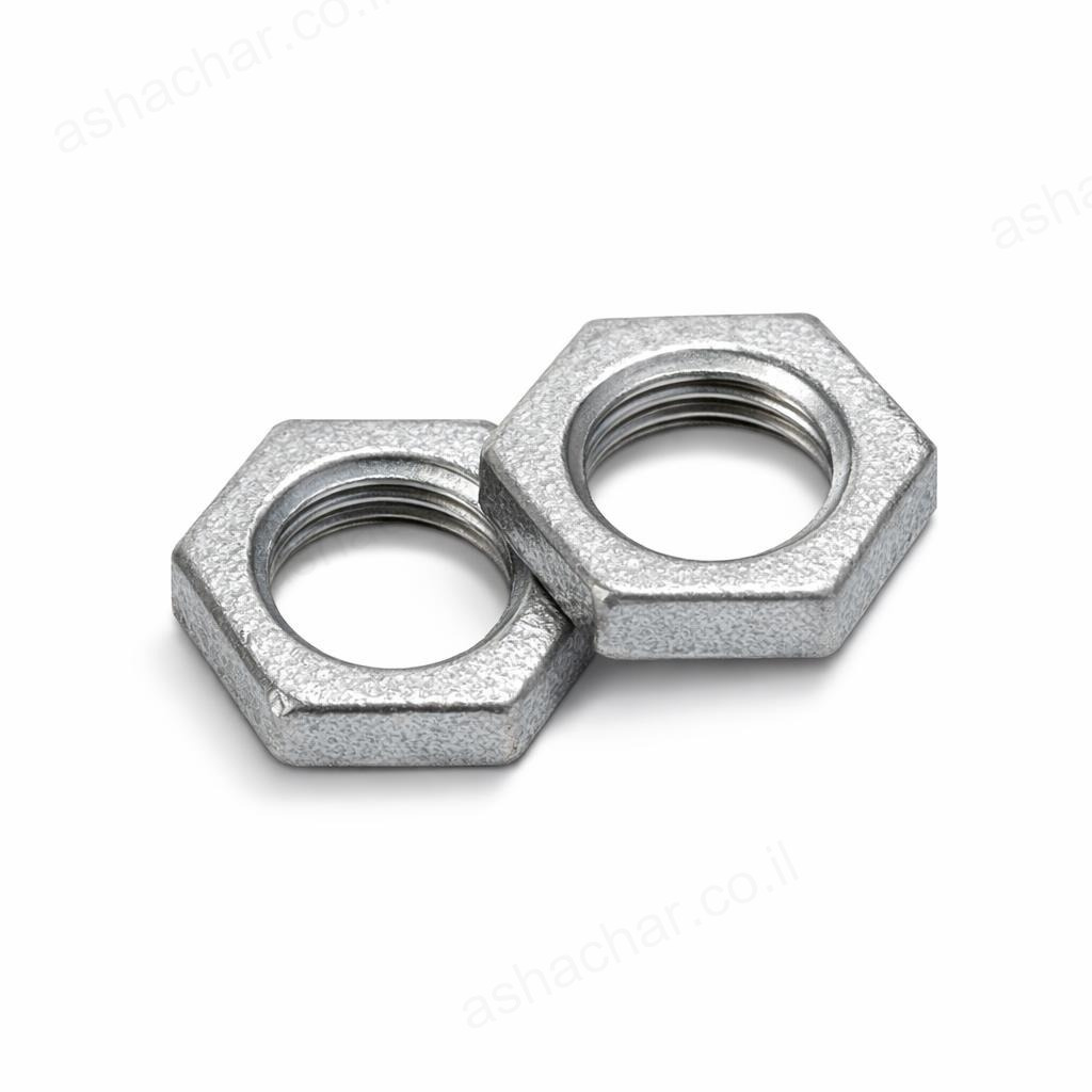 אום נגדית 1/2 אינץ - מגולוון