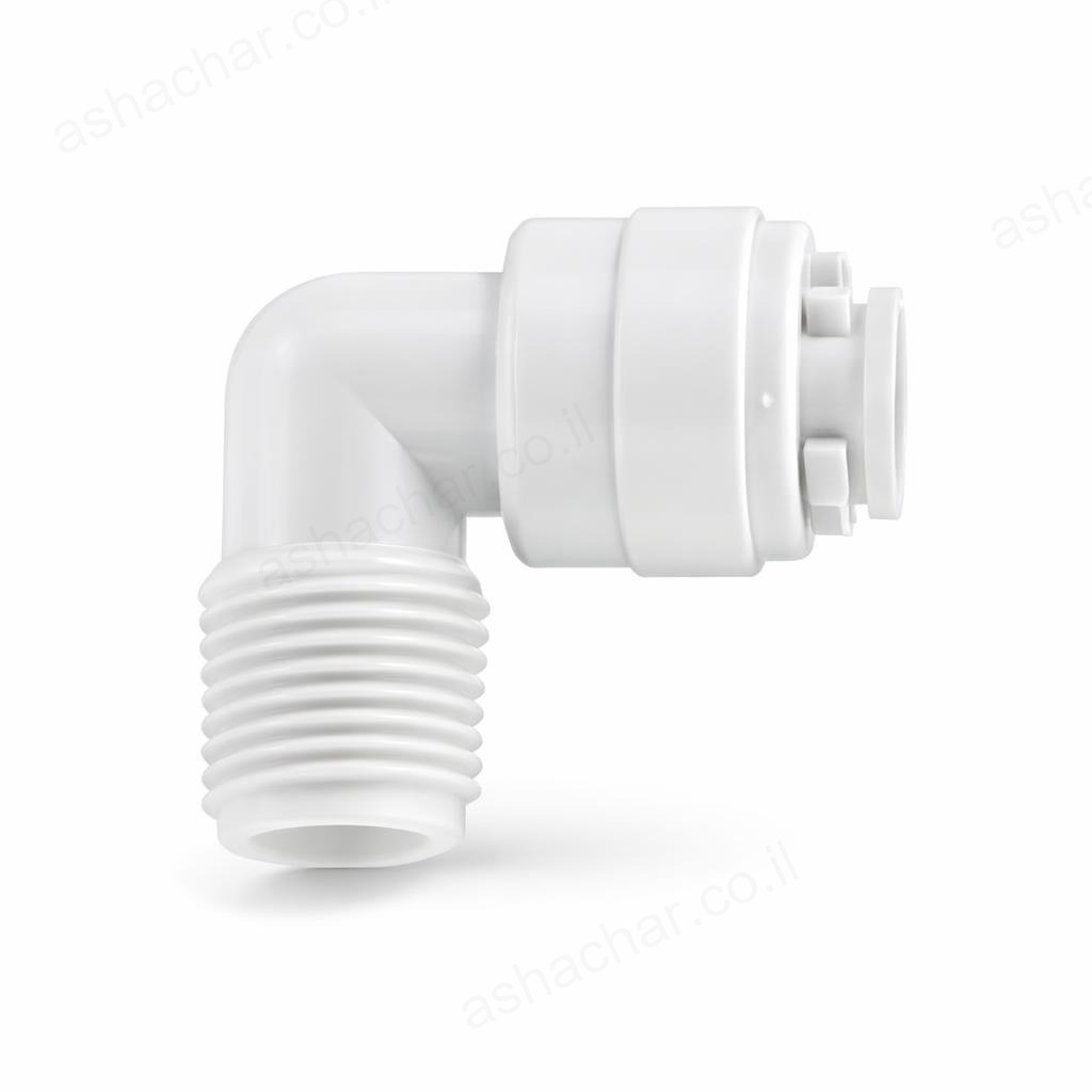 זוית למטהר מים 8 - 1/4 ממ