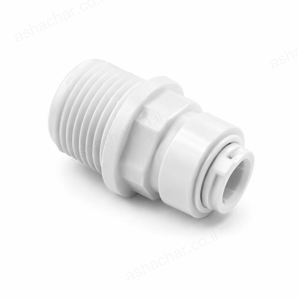 מחבר למטהר מים 1/2 זכר - 8 ממ