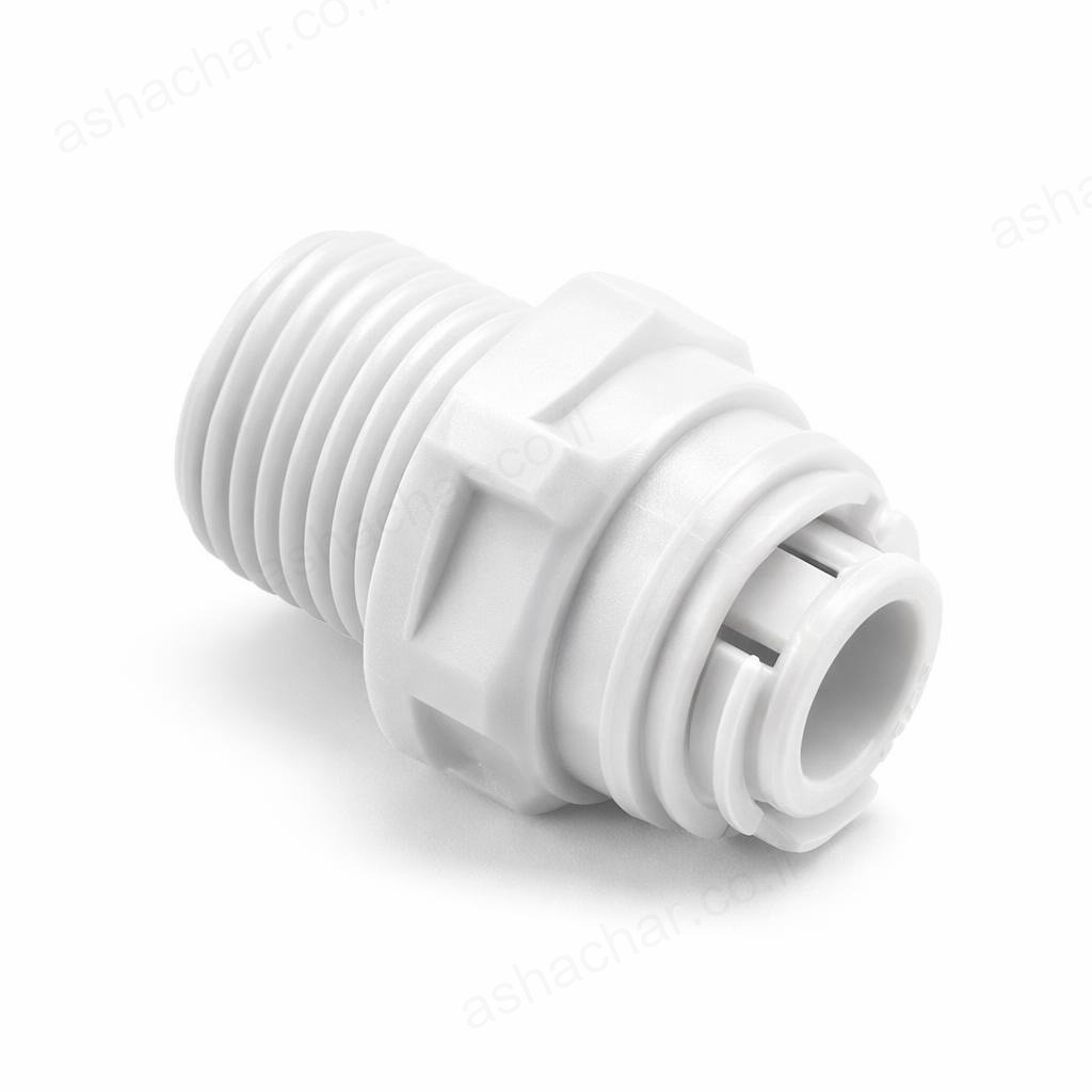 מחבר למטהר מים 3/8 זכר - 8 ממ