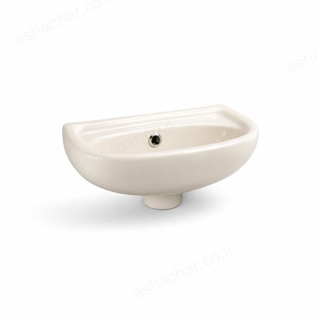 כיור 40 קטן פרגמון בלי חור חוץ