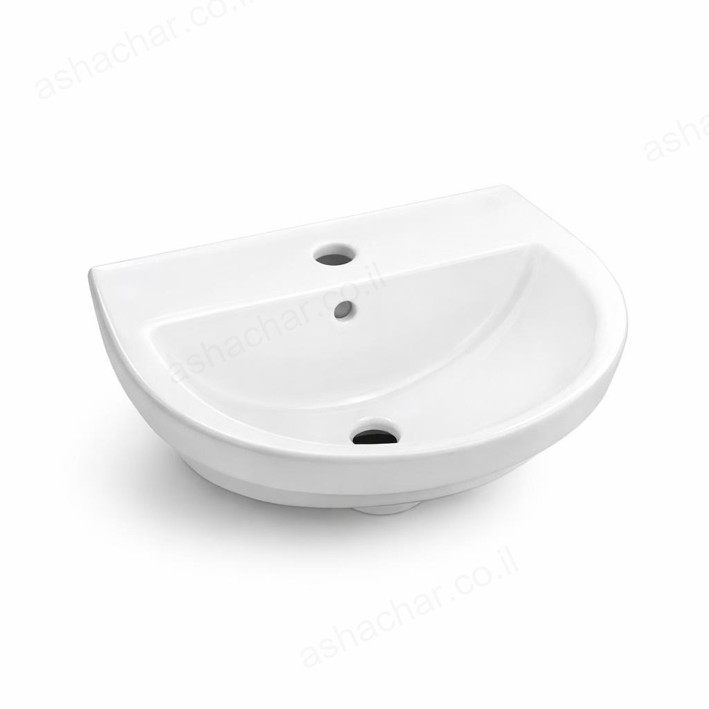 כיור 40 קטן פרגמון + חור