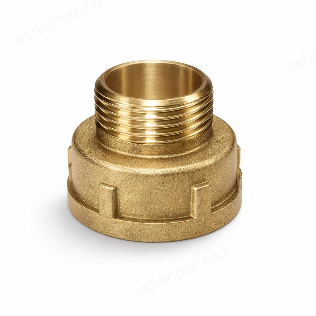 מעבר נחושת 1 נקבה - 3/4 זכר לצינורות