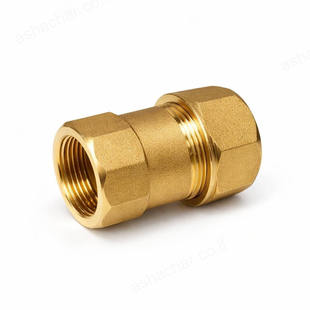 קופלונג טלסקופי נחושת 1/2 אינץ רגיל