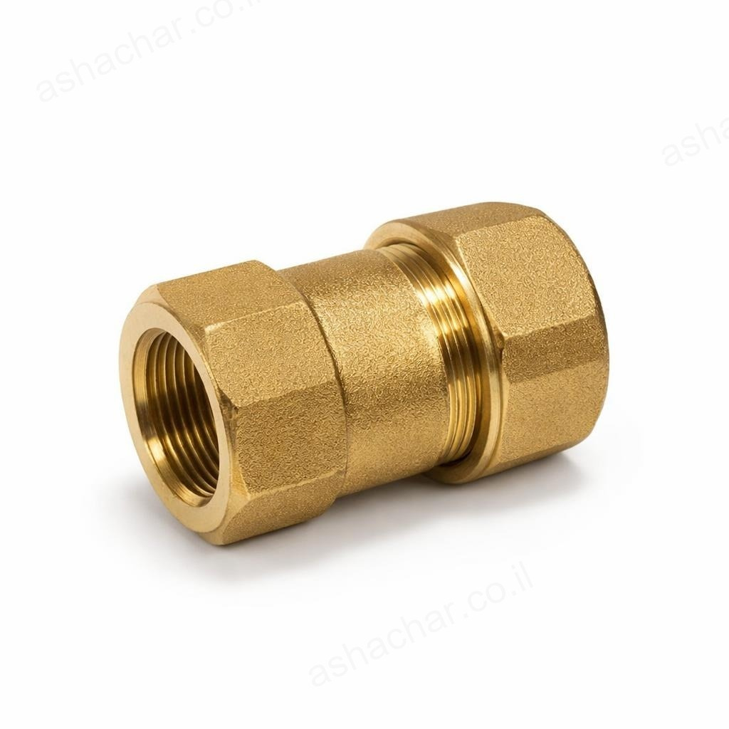 קופלונג טלסקופי נחושת 1.1/2 רגיל