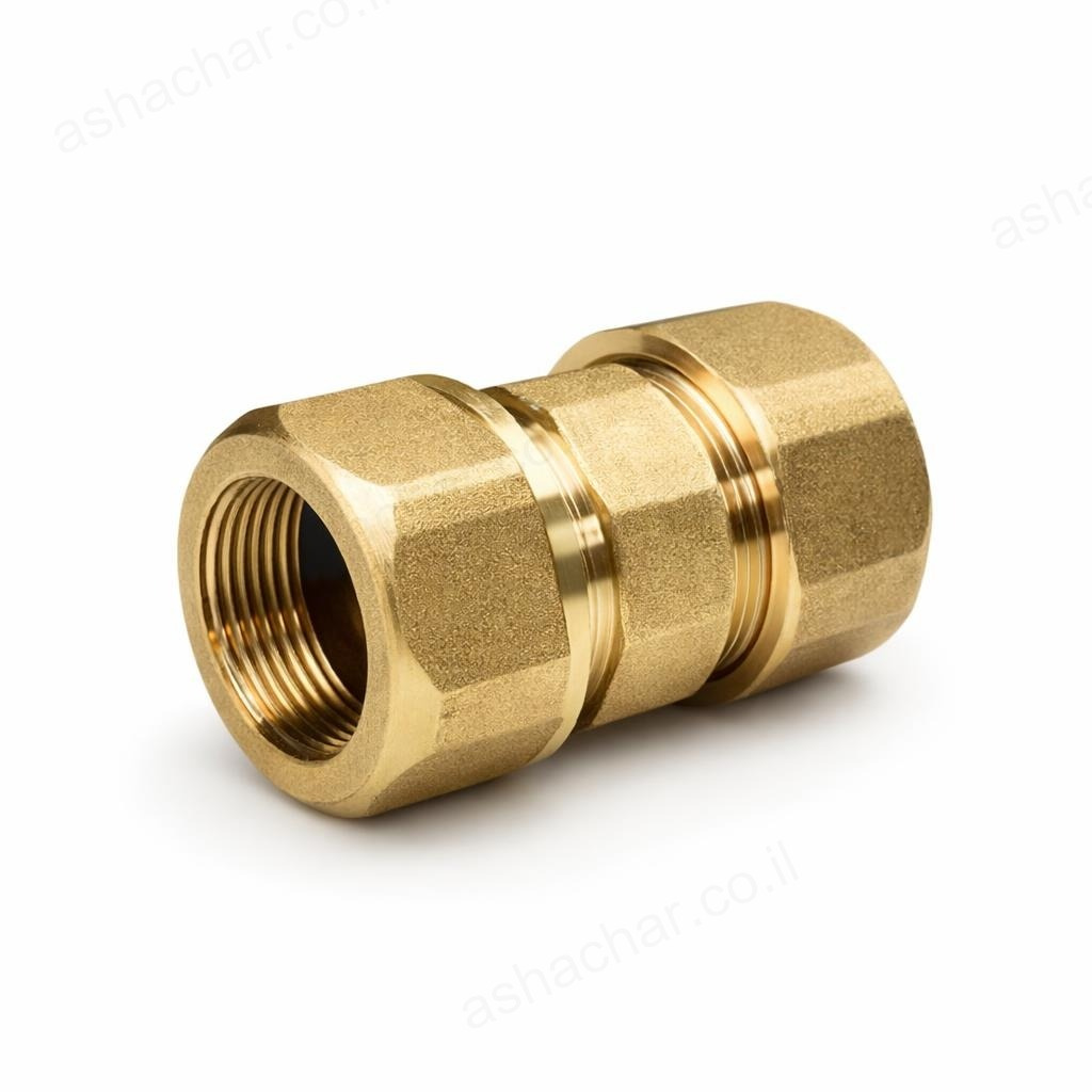 קופלונג טלסקופי נחושת 2 כפול