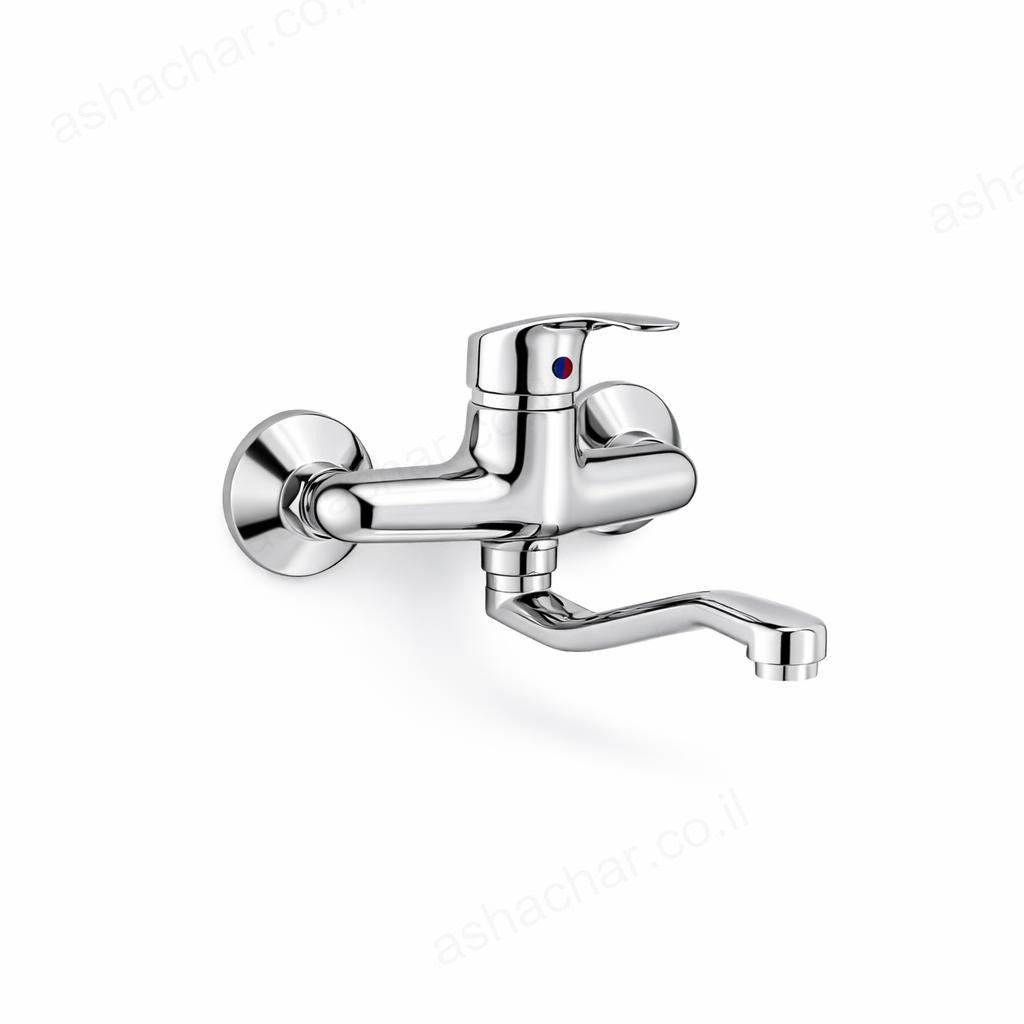 ברז קיר קצר מאי 6510 יועם