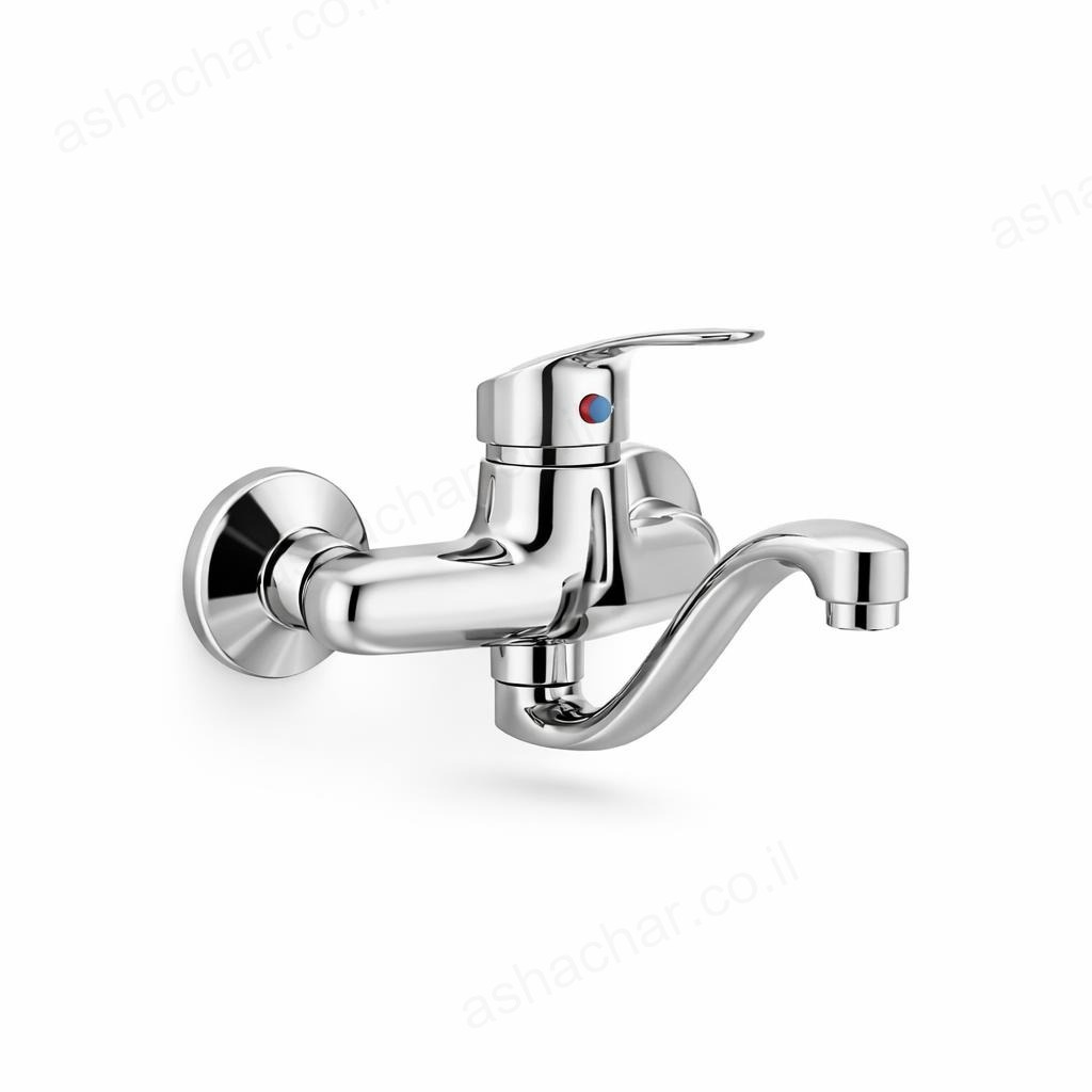 ברז קיר פיה נחש קצרה מאי 6512 יועם