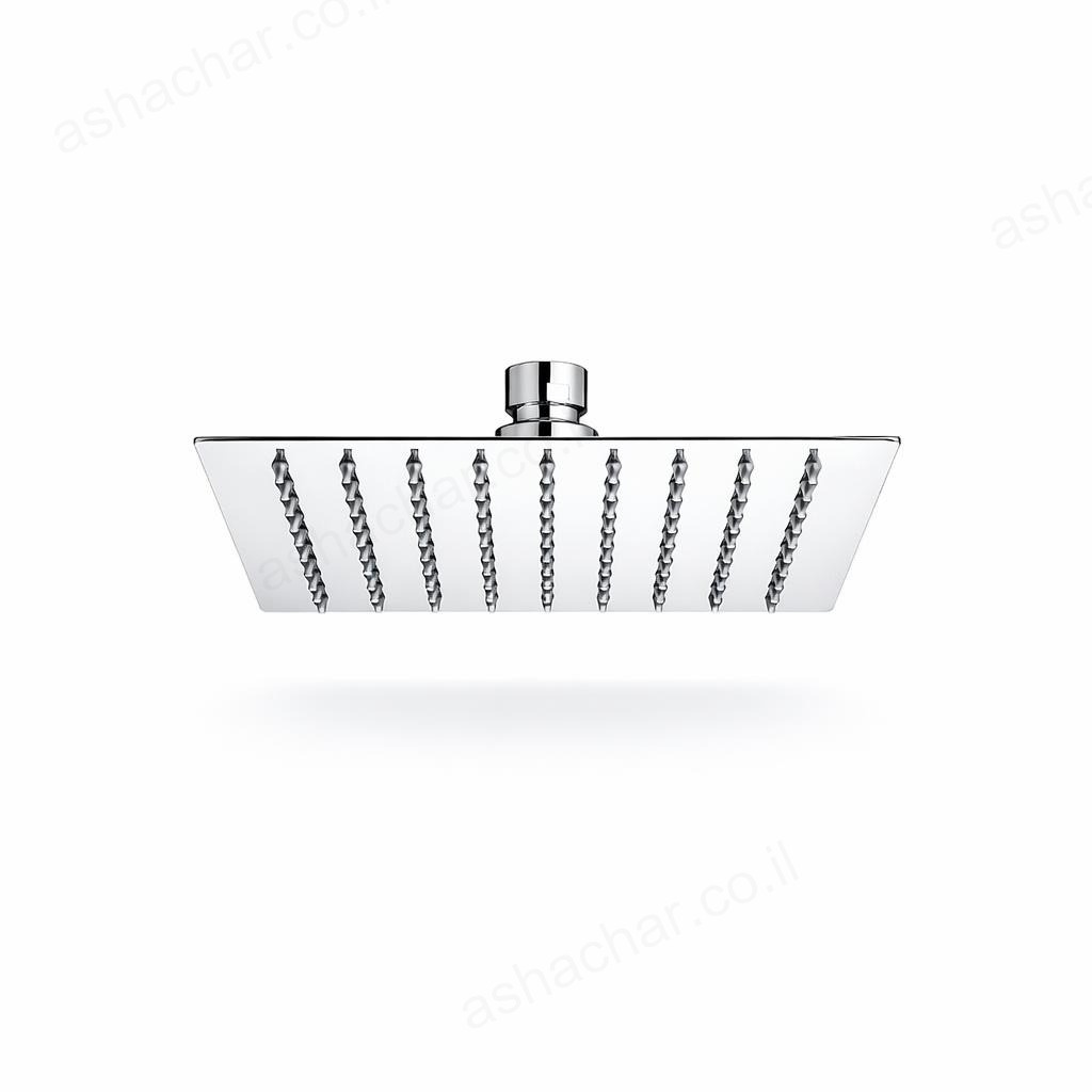 ראש מקלחת 300 ממ מרובע סקוויה נירוסטה דקלו חדש