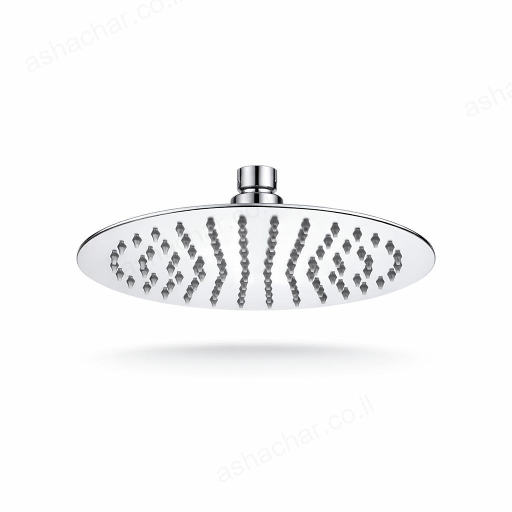 ראש מקלחת 300 ממ עגול סקוויה נירוסטה דקלו חדש