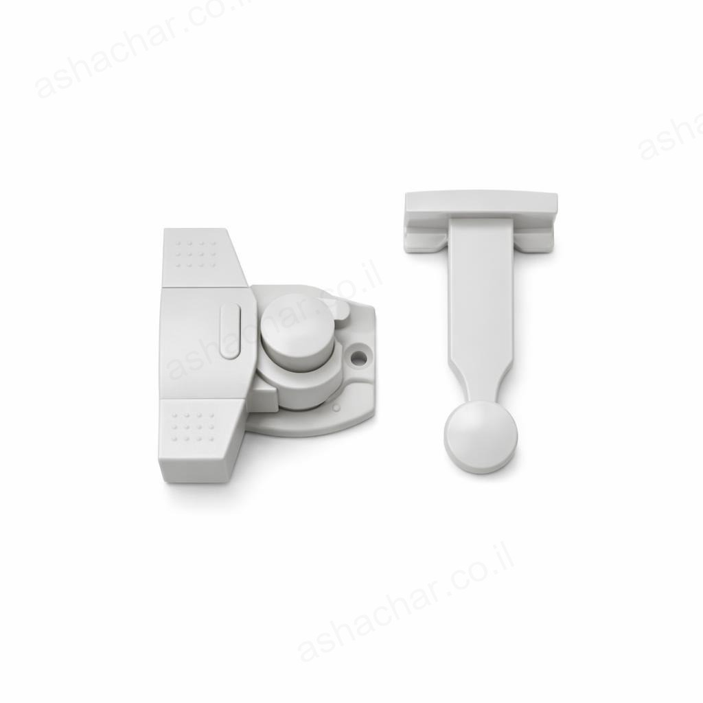 מעצור דלת לבן (רצפה וקיר) בבליסטר דקלו