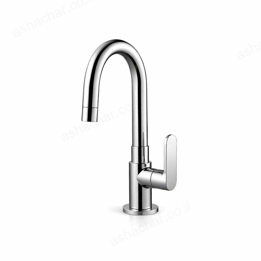 ברז ברבור קצר ידית מהצד קרים 309306 חמת