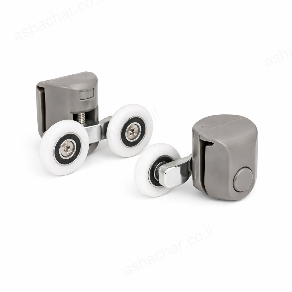 גלגל מקלחון עליון כפול פלסטיק 9920 ספרינג