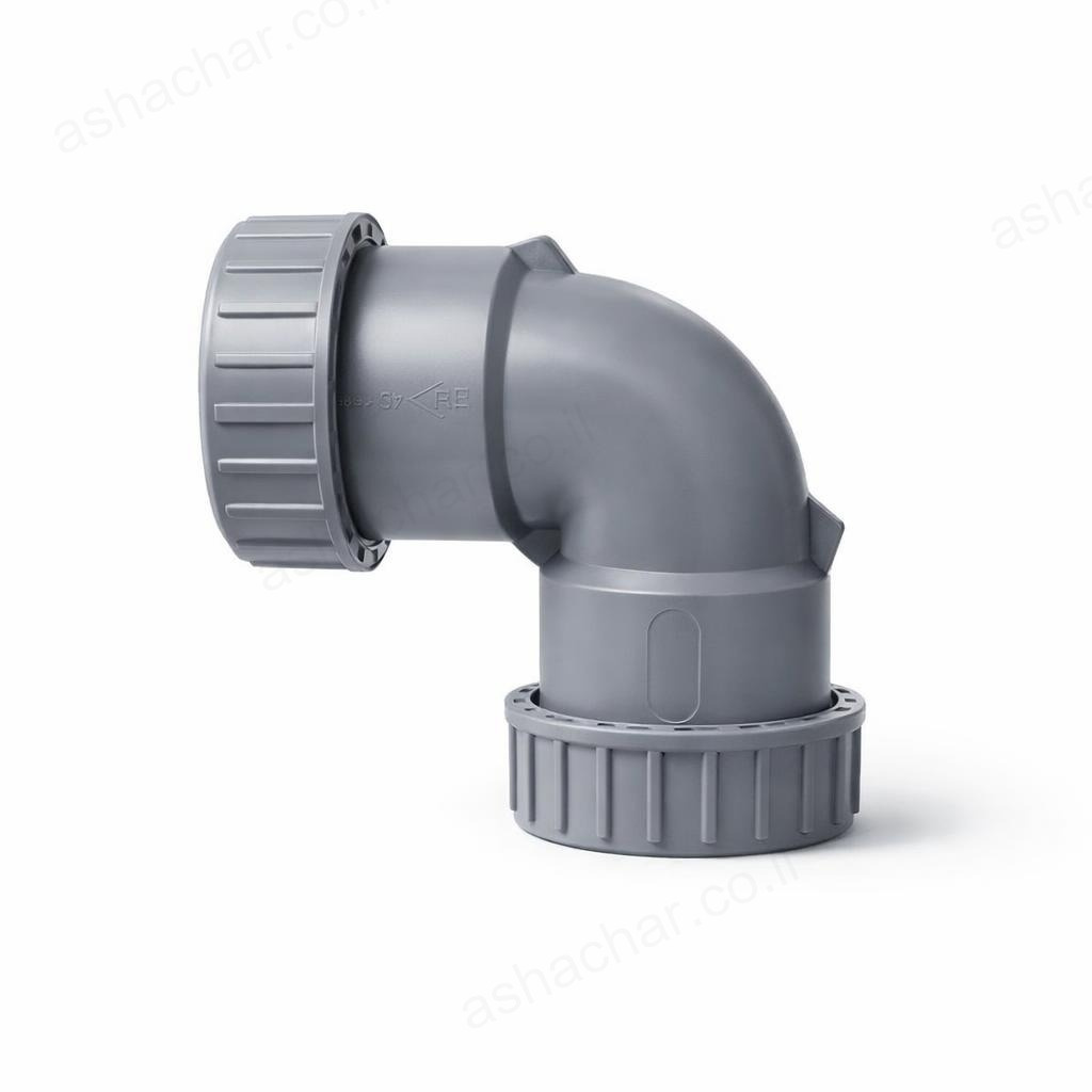 זוית 32 - 40 90° שקע תקע תבריג ליפסקי