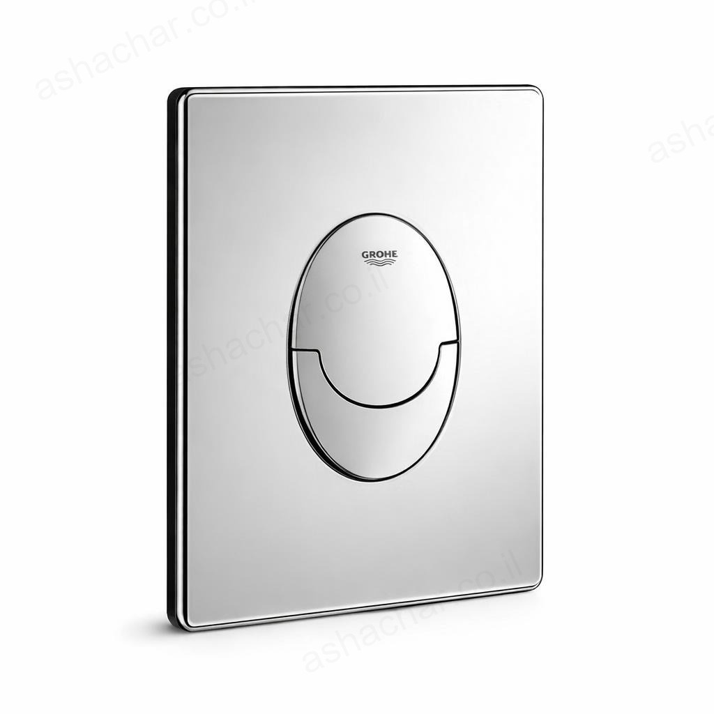 לחצן גרואה עגול 2 צינוריות ניקל אנכי 42304000