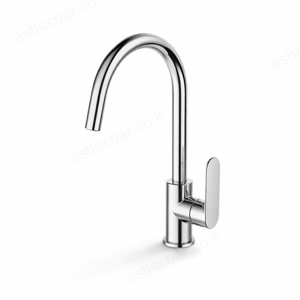 ברז מטבח פיה קשתית גבוהה עדן 46808 מדגל