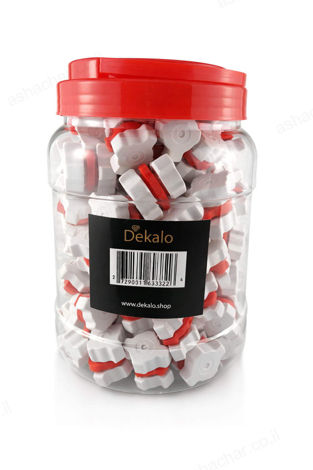 אריזת מותחנים לחבל כביסה 100 יח דקלו