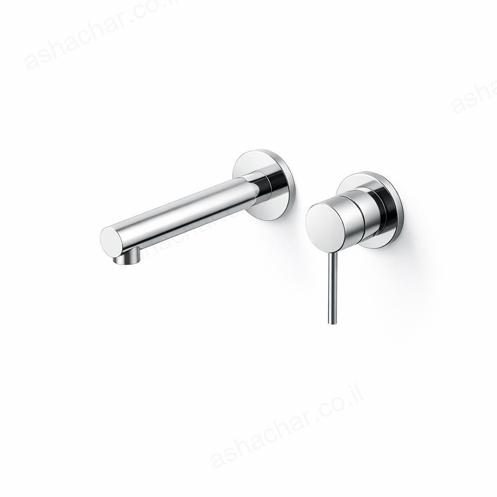 מדגל רובי פיית מילוי לכיור/קערת רחצה + אינטרפוץ אינטגרלי כרום