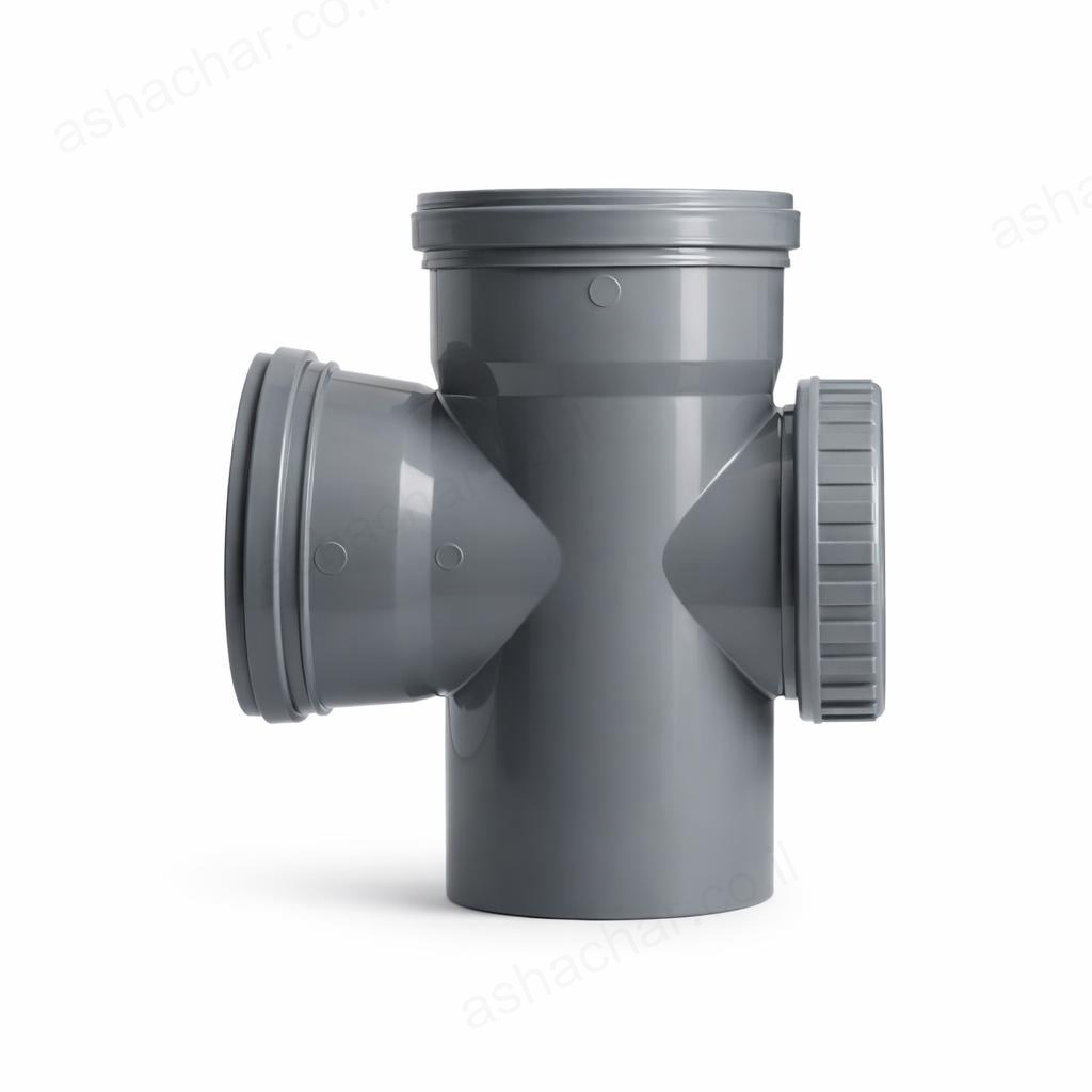 110X3 T שקע תקע עם ביקורת