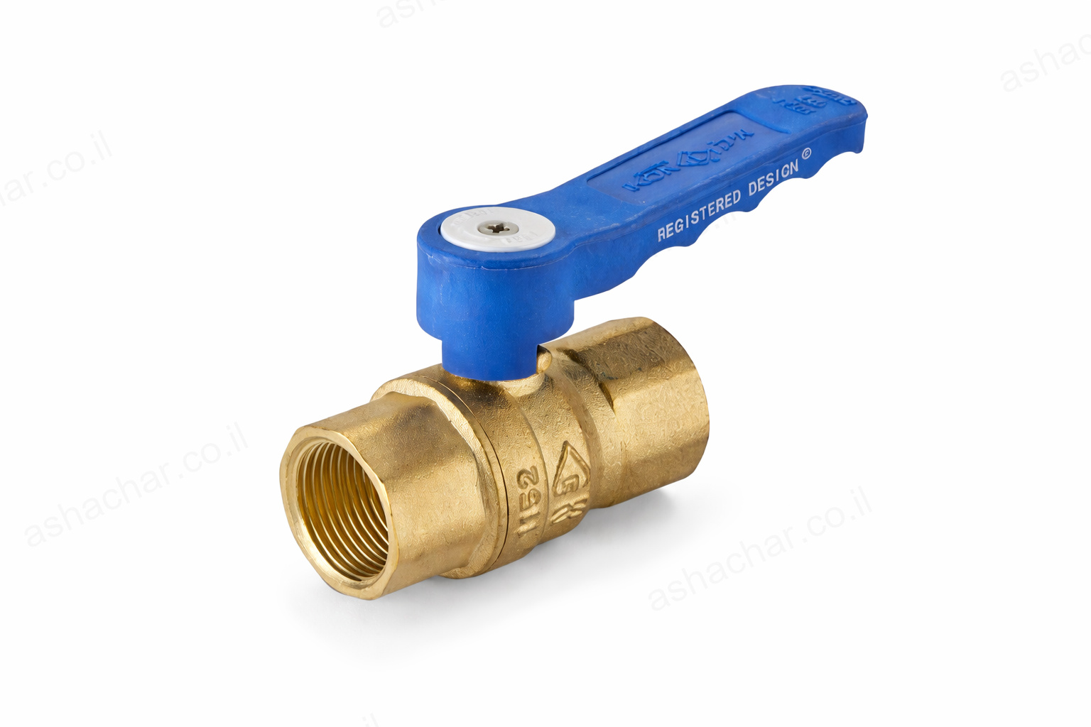 ברז כדורי 2 פ.פ. תקן איקן