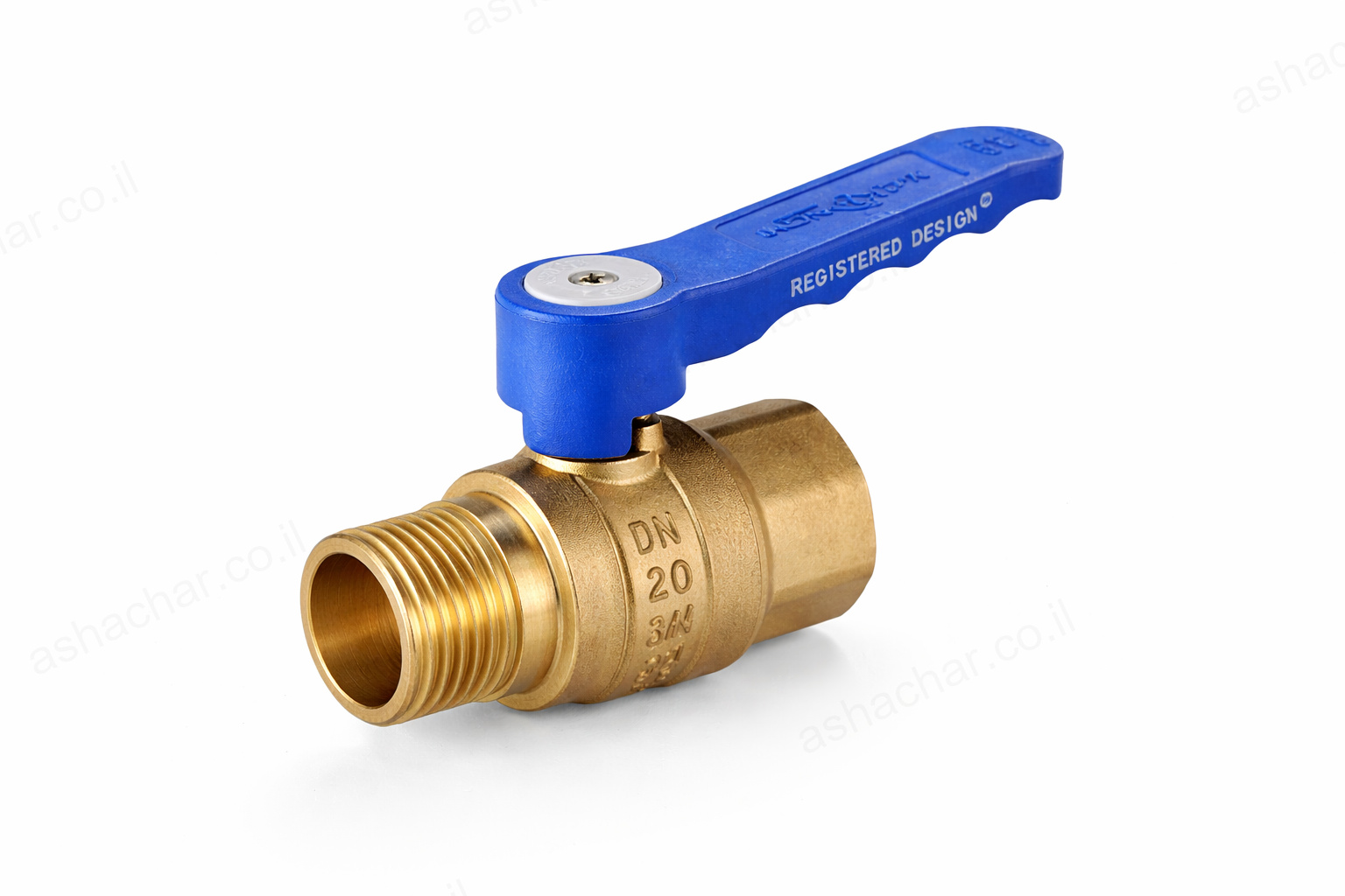 ברז כדורי 2 ח.פ. תקן איקן