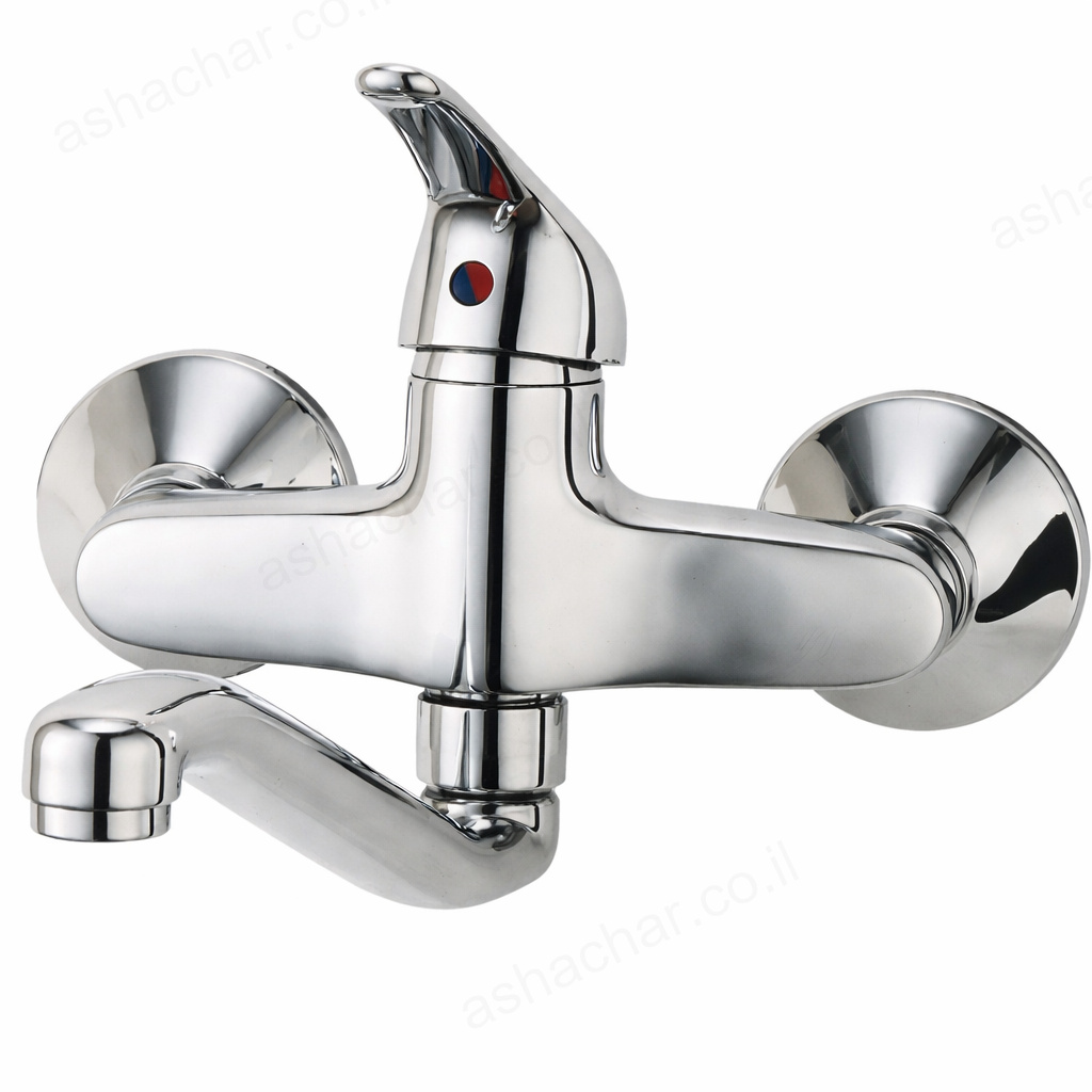 ברז קיר קצר ענבר 69032 מדגל