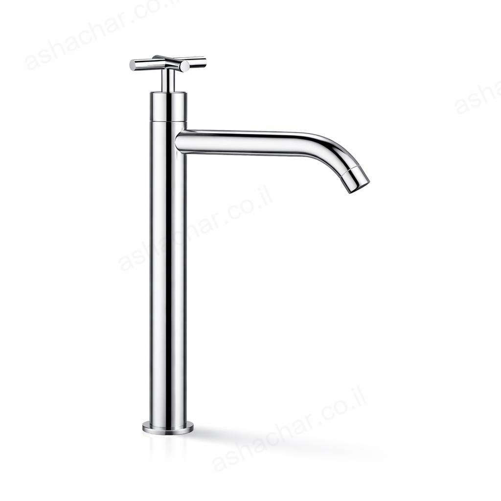 ברז מים קרים עמידה גבוה ידית קו מדגל ענבר 69984